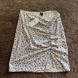 Pink/blue/ivory Floral Skirt from Windsor